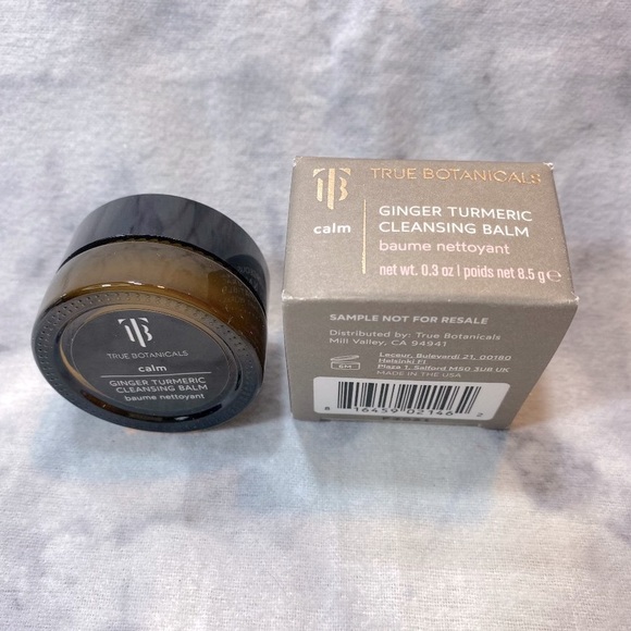 True Botanicals Gift Set 3pc in Draw-String Bag, Mask, Eye, Turmeric Cleansing - Picture 5 of 10